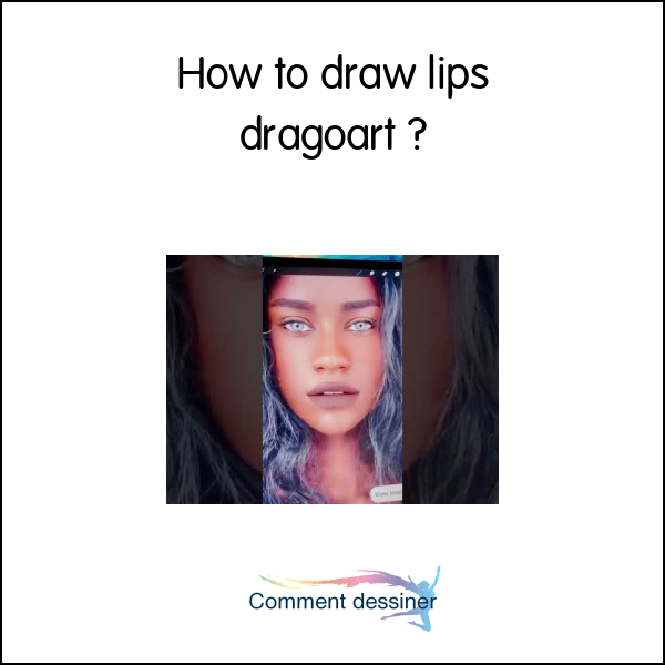 How to draw lips dragoart